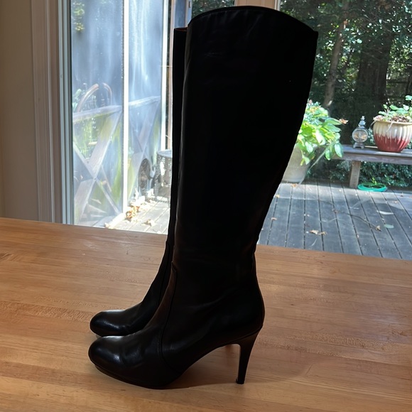 Knee high black boots excellent condition - Picture 4 of 9